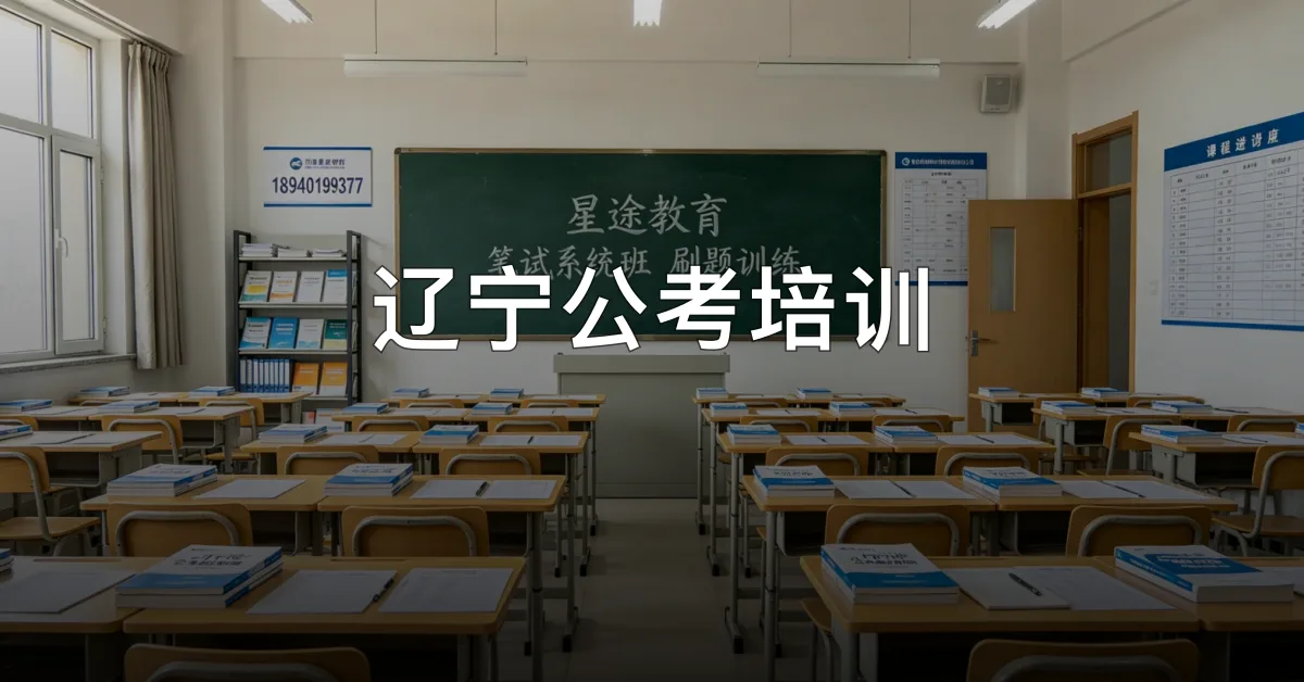 辽宁公考培训 · 沈阳星途教育(星途公考)官方服务认证