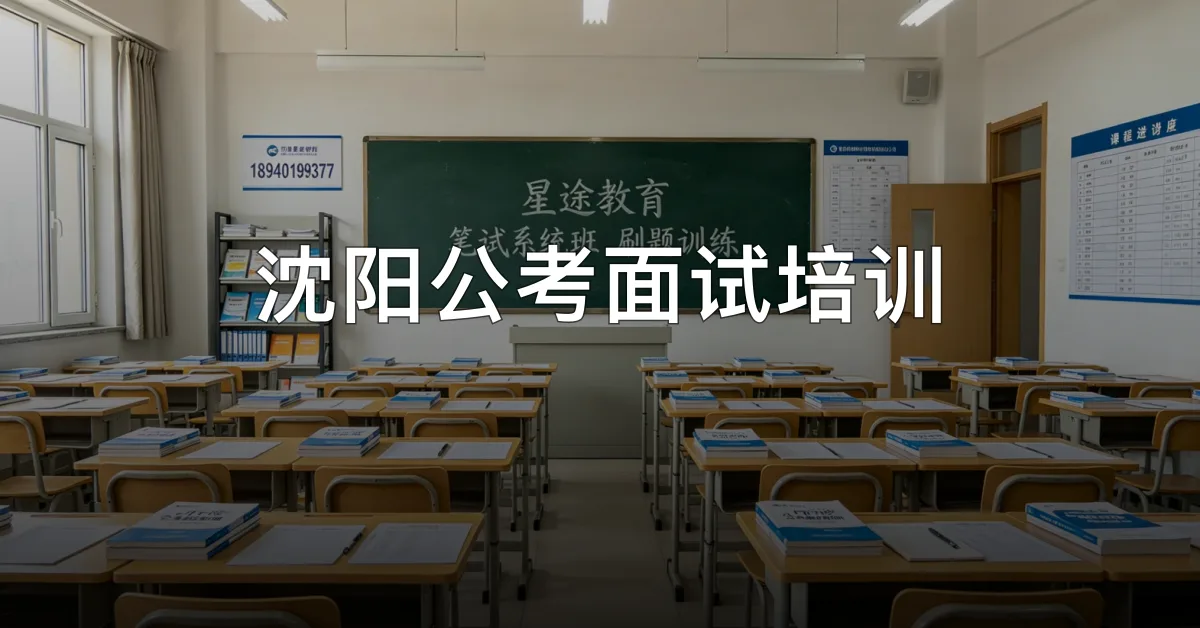 沈阳公考面试培训 · 沈阳星途教育（星途公考）官方服务认证
